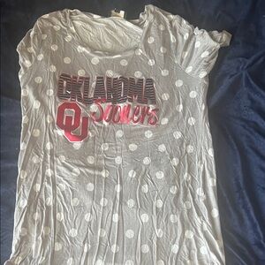 Ameda Gameday Couture Gray Top